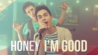 Honey I&#39;m Good - Andy Grammer - ONE TAKE!! Sam Tsui &amp; KHS Cover