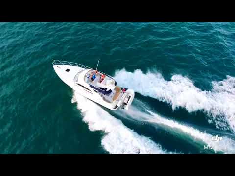 Sealine F36 flybridge powerboat Start Bay, Devon