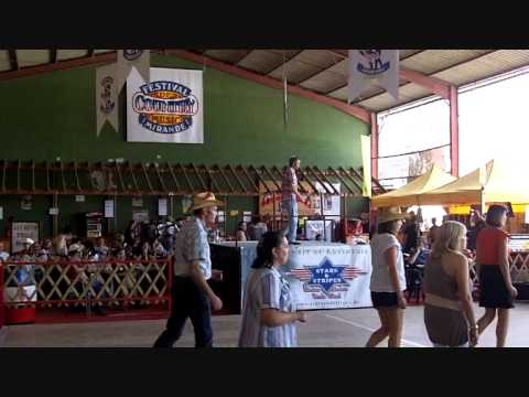 2011 Festival Mirande - Workshop Steve Healy - Linedancer Magazine