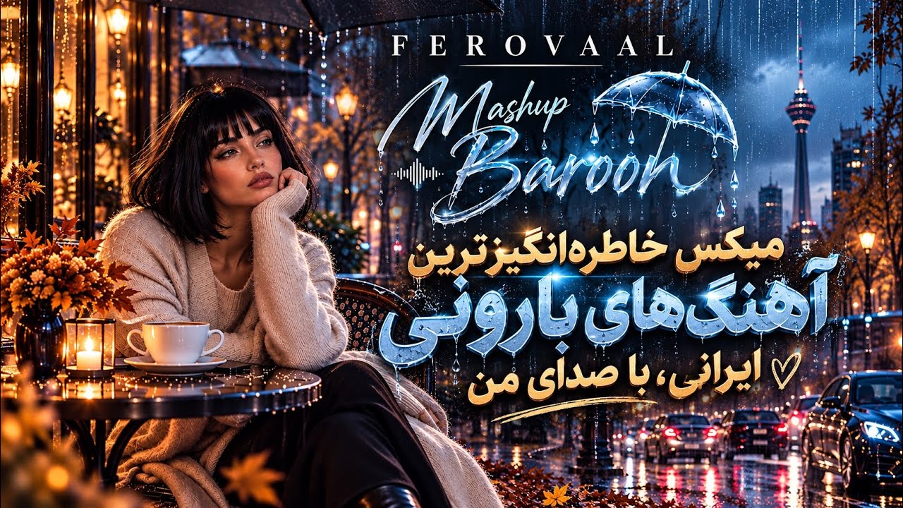 Ferovaal - Baroon Mashup | میکس خاطره انگیز ترین آهنگهای بارونی ایرانی با صدای من🎧🌧️☔