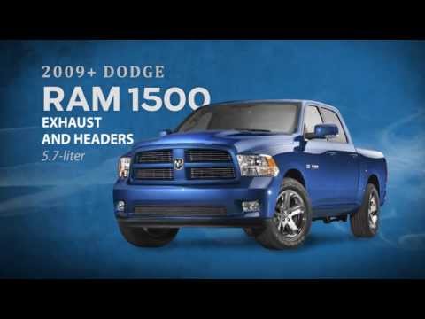 2009-19 Dodge Ram Headers and Exhaust - Before and After