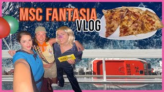 TRBAJANDO COMO MAQUILLADORA EN UN CRUCERO - VLOG MSC FANTASIA BUENOS AIRES - BRASIL