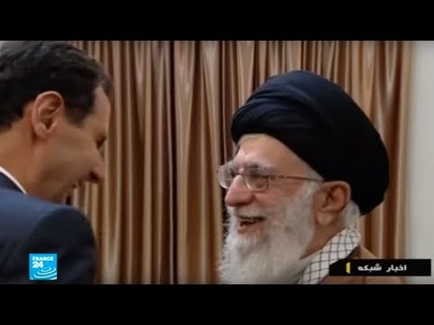 الرئيس السوري بشار الأسد يزور طهران ويلتقي خامنئي وروحاني