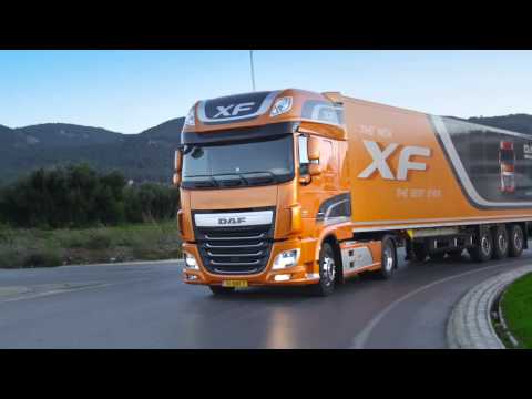 Press ride & drive new DAF XF in Malaga