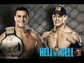John Cena Vs Alberto Del Rio World Heavyweight Title Match Hell In A Cell 2013