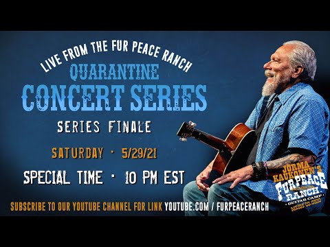 Quarantine Concert #50 - Live from Fur Peace Ranch