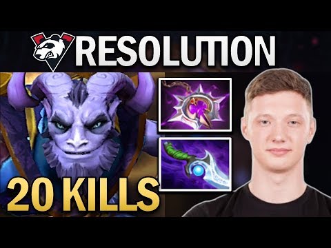 VP.RESOLUTION RIKI WITH 20 KILLS - DOTA 2 GAMEPLAY