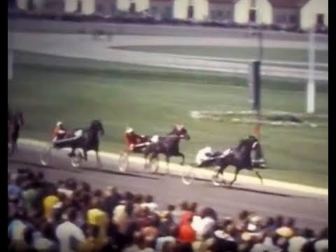 Xanthe & Rolf Regnér vinner Elitloppets Consolation 1971. Segertid 1.18,1.