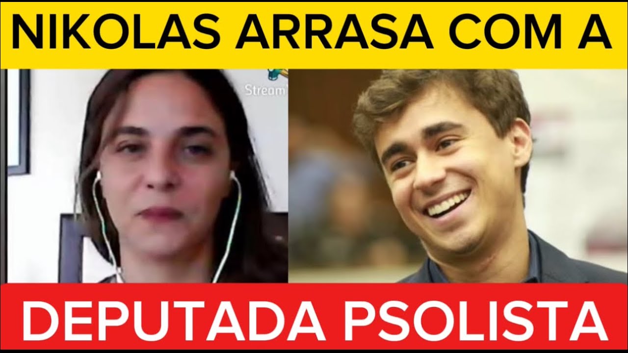DETONOU: NIKOLAS acaba com as narrativas da Deputada do PSOL