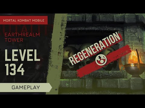 Level 134 in Nightmare Tower (Regeneration 😤) Gameplay Mortal Kombat Mobile