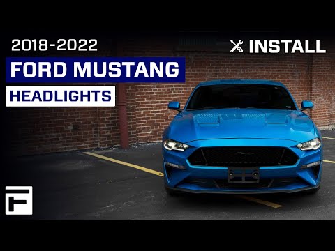 How To: Install 18+ Ford Mustang Sequential LED Headlights | FORM Lighting