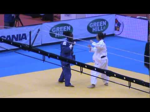 EMANE, Gevrise (FRA) - vs. ABE, Kana (JPN) - Final - 63 kg - Grand Slam, RIO 2011
