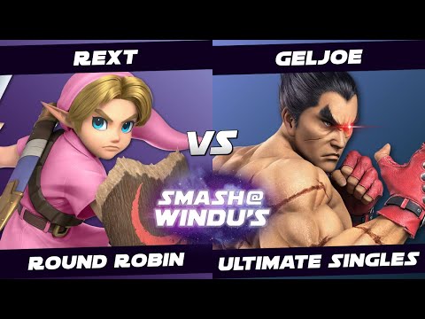 Smash @ Windu's 149 - Rext (Random) vs GelJoe (Random) - Round Robin (YL v Kaz, Byl v Mario)