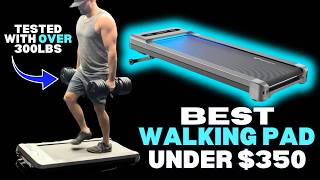 Walking Pad with 400lb Weight Capacity AND 12% Incline Under $350 | MERACH UltraWalk W60 Plus