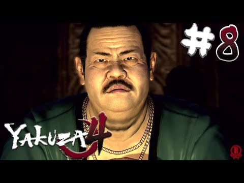 Yakuza 4 HD Remaster (PS4 PRO) Gameplay Walkthrough PT 8 - (Taiga Saejima) Ch. 3: The 25 Year Vacuum