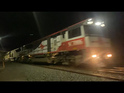 Up 2PM9 SCT freight with SCT006 SCT011 CF4429 CSR009 at Gheringhap to Laverton Melbourne 1/5/2025