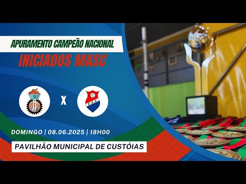 CASTELO DA MAIA GC X ESMORIZ GC - FASE FINAL INICIADOS MASCULINOS 2025 APURAMENTO DE CAMPEÃO