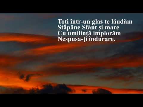 Toţi într un glas te lăudăm