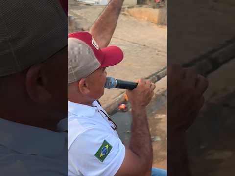 Nosso amigo @adalbertobragaoficial soltando o gogó na cavalgada em Buriti Bravo-Ma!