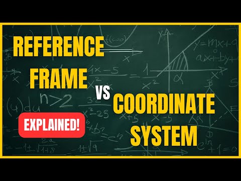 A Clear Explanation Of Inertial Frames And Coordinate Systems!