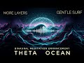 Theta Ocean Experience | 10 Hour Polyphonic Audio Meditation Enhancement with Pink Noise and Surf