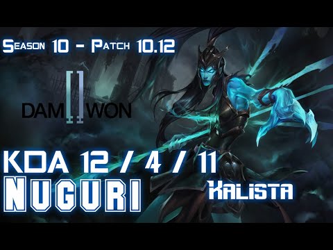 DWG Nuguri KALISTA vs SETT Top - Patch 10.12 KR Ranked