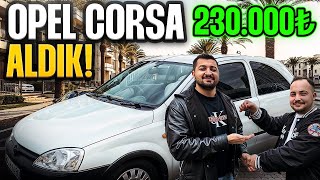 opel corsa aldık htasız değişensiz