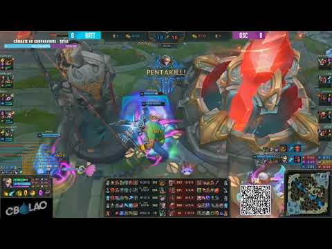 PENTAKILL DO BRTT DE EZREAL NO CBOLAO CONTRA OS MONOCHAMPS