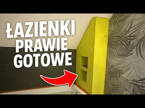 HOUSE CONSTRUCTION - #16 BATHROOMS ALMOST READY (HOUSE IN MALINÓWKI 14)