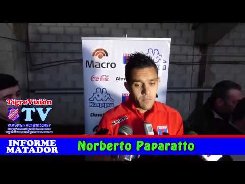 Informe Matador: Norberto Paparatto