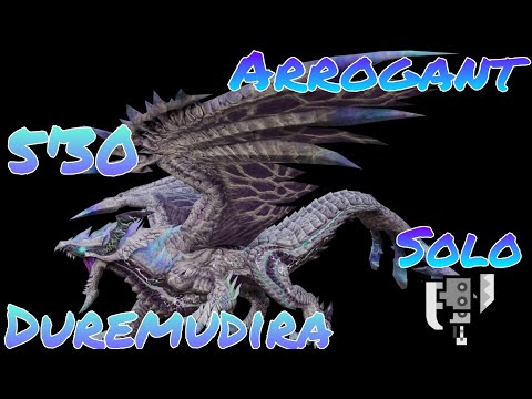 MHFZ - Arrogant Duremudira True Slay Solo Switch Axe F 5'30