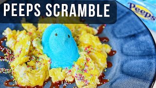 Try this Peeps Recipe for Brunch (Easy Egg Scramble)