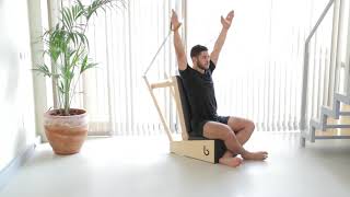 Ejercicios de Pilates con Baby Chair.