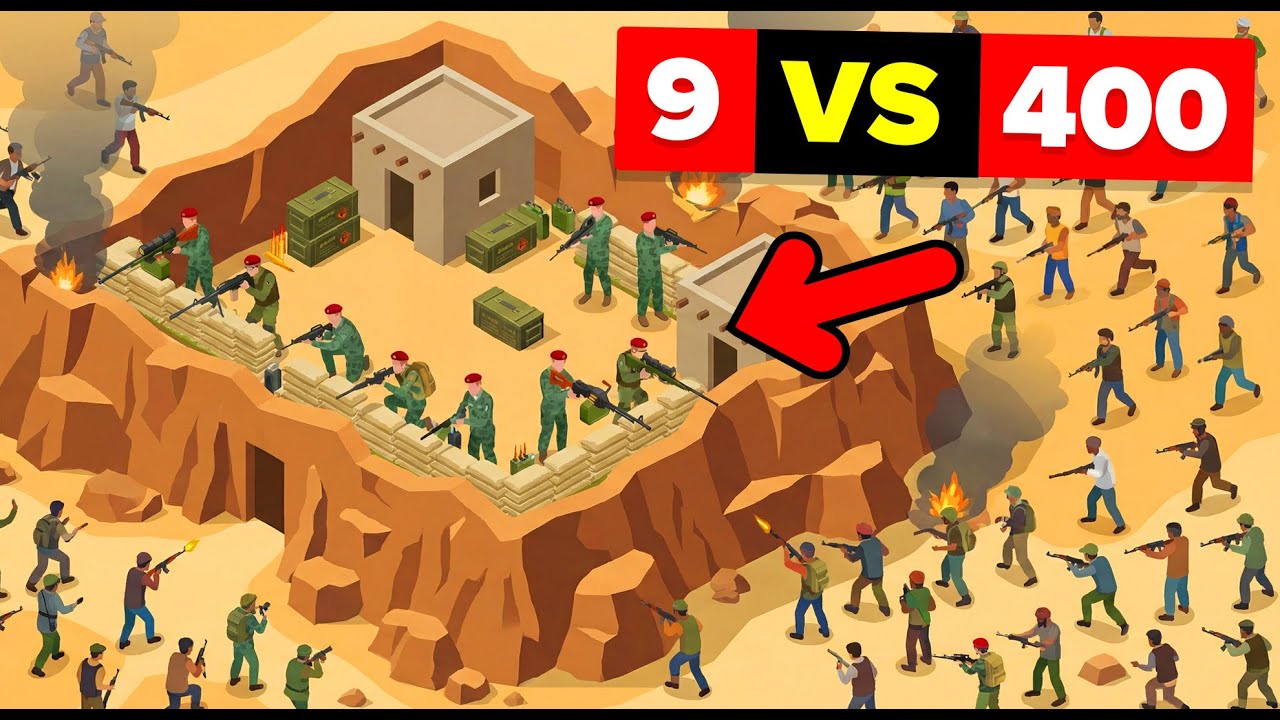 How 9 SAS Soldiers Defeated 400 Rebels