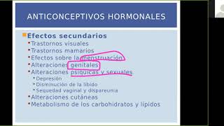 seminario sobre anticoncepcion farmacológica parte 2 12092020