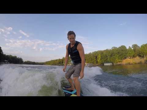 Jonathan S. Surfing Lake Wylie