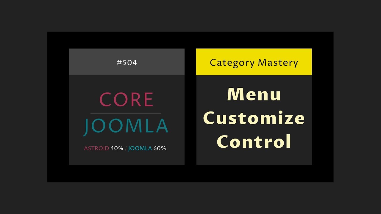 Mastering Menu Level Customization in Joomla with Astroid