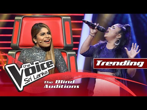 Ishadi - Mal Viyanen Bendi(මල් වියනින් බැඳි) | Blind Auditions| The Voice Sri Lanka