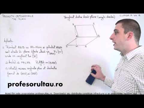 unghiul dintre doua plane probleme rezolvate - profesorultau.ro