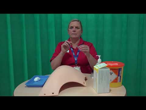 How to self-administer enoxaparin