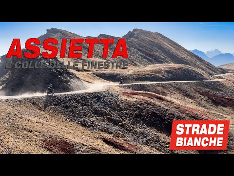 LA STRADA BIANCA PIU BELLA D'ITALIA - Assietta e Colle delle Finestre in Moto