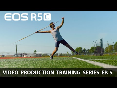Canon EOS R5 C Training Series - Athlete promo
