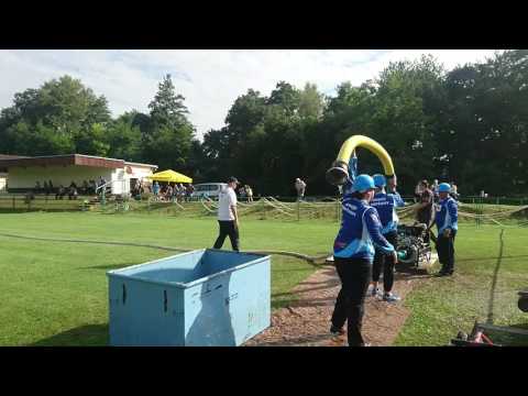 13.8.2016. Radošvce pohárová sútaž. Dhz Kopcany- muži 2 pokus