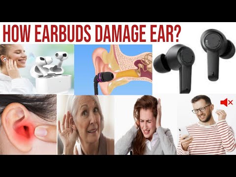 How Earphones and Earbuds Damaging Our Ear Are Earphones Harmful Hindi Urdu