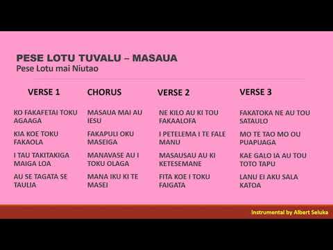 PESE LOTU TUVALU - MASAUA MAI AU IESU