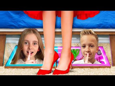 ⛔ Am construit CAMERE SECRETE 🤫 la noi în CASĂ 🥳 Filmul