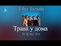 Караоке Трава у дома Земляне Оригинальная тональность