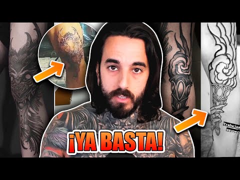 Un NOTAS me COPIA el PROYECTO de TATUAJE de MI PIERNA 🤡