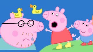 Peppa Pig Full Episodes | The Biggest Muddy Puddle In The World | Cartoons for Children
