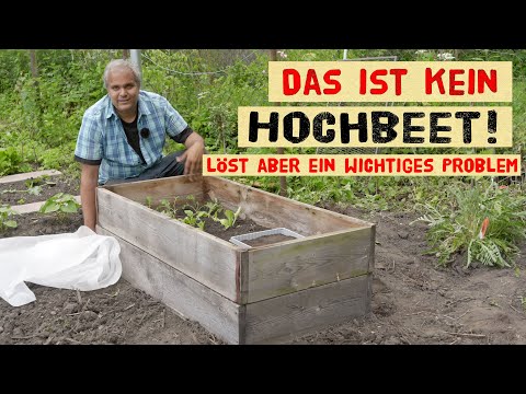 Kein Platz mehr in den Beeten im Gemüsegarten aber die nächsten Jungpflanzen wollen gepflanzt werden